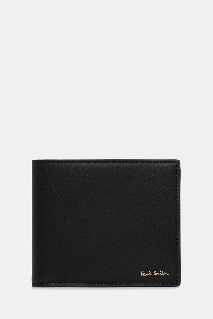 Kožená peněženka Paul Smith přírodní kůže černá M1A.4833.CMULTI
