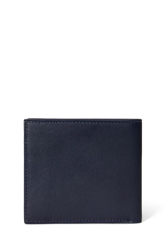 Kožená peněženka Polo Ralph Lauren 405974619 námořnická modř AW25