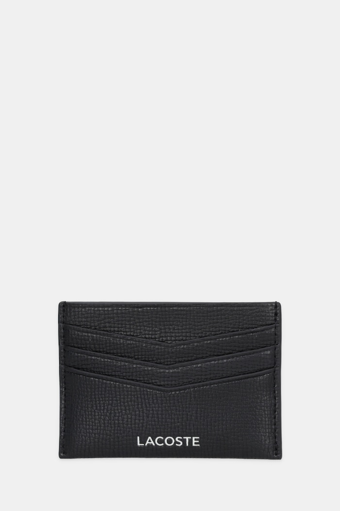 Lacoste bőr kártya tok NH5056OI fekete AW25