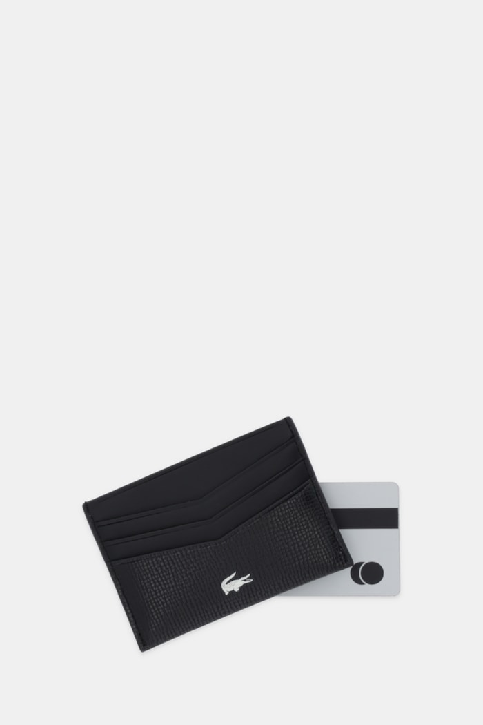 Kiegészítők Lacoste bőr kártya tok NH5056OI fekete