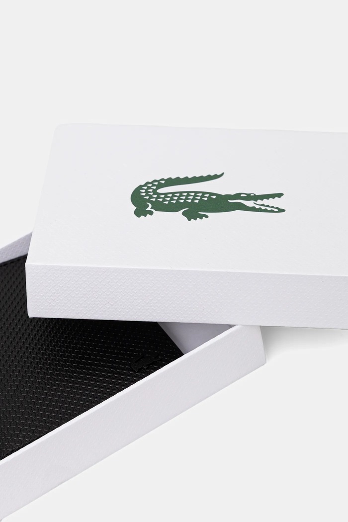 Lacoste portfel skórzany NH4568CE czarny
