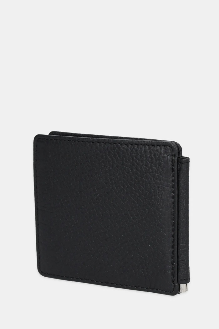 Geox etui na karty skórzane U35JFD.00046 czarny AW25