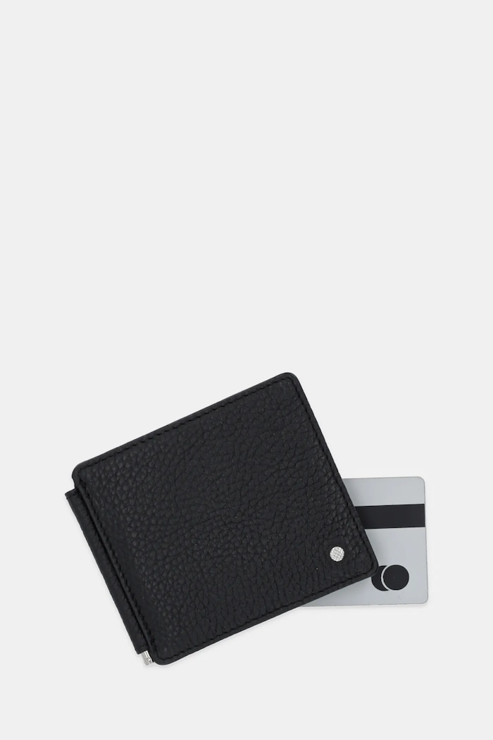 Akcesoria Geox etui na karty skórzane U35JFD.00046 czarny