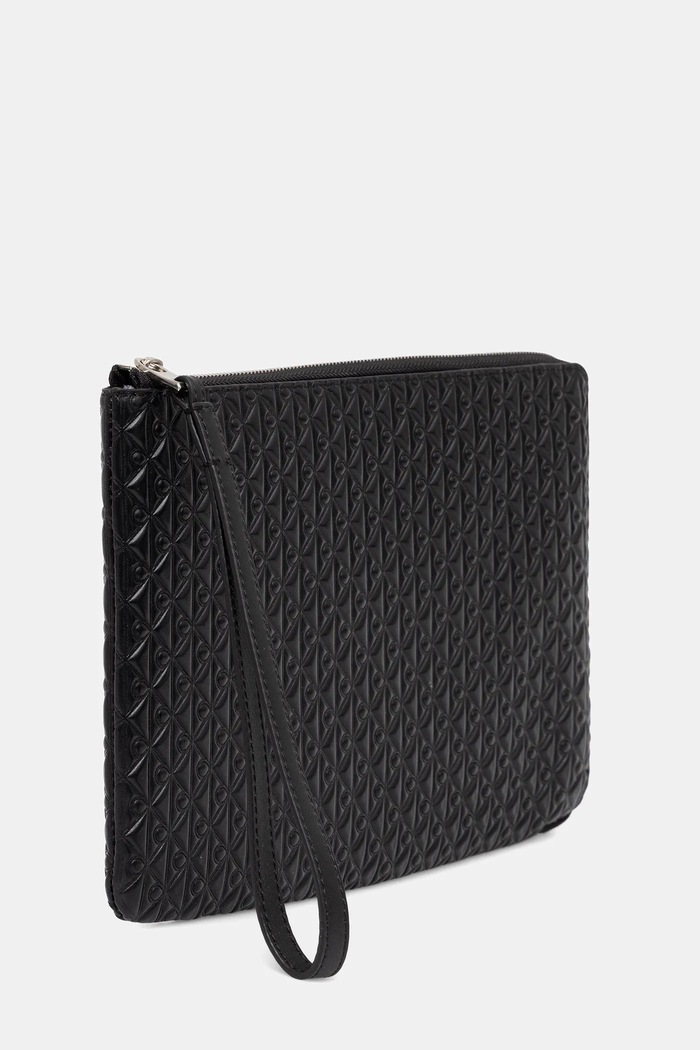 Calvin Klein pochette in pelle LV04D0003G nero AW25
