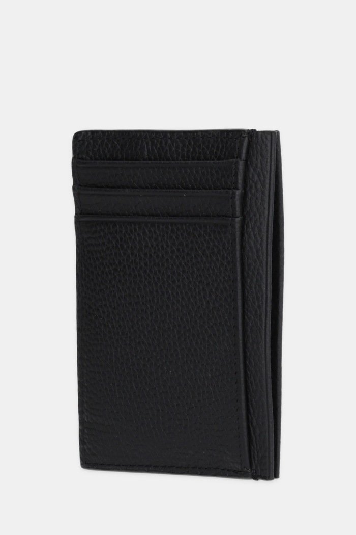 Kožené pouzdro na karty Calvin Klein LV04D1061G černá AW25