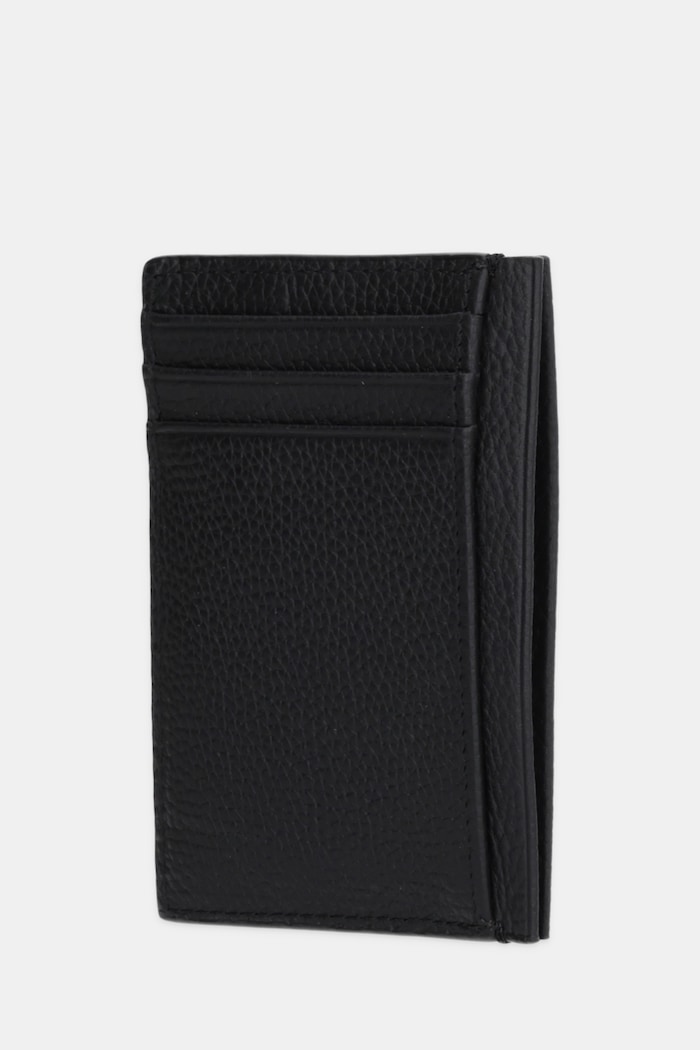 Kožené pouzdro na karty Calvin Klein LV04D1061G černá AW25