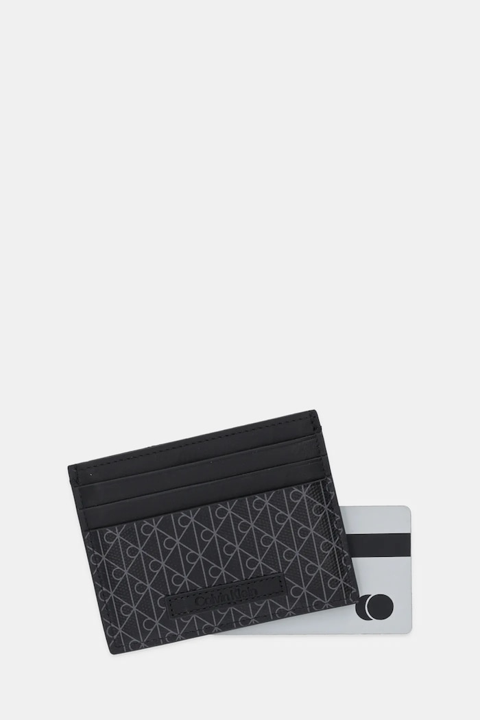 Akcesoria Calvin Klein etui na karty LV04D1083G czarny