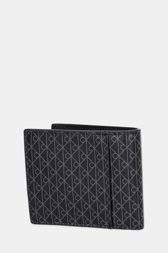 Calvin Klein портфейл мъжки от кожа LV04D1085G черен SS26