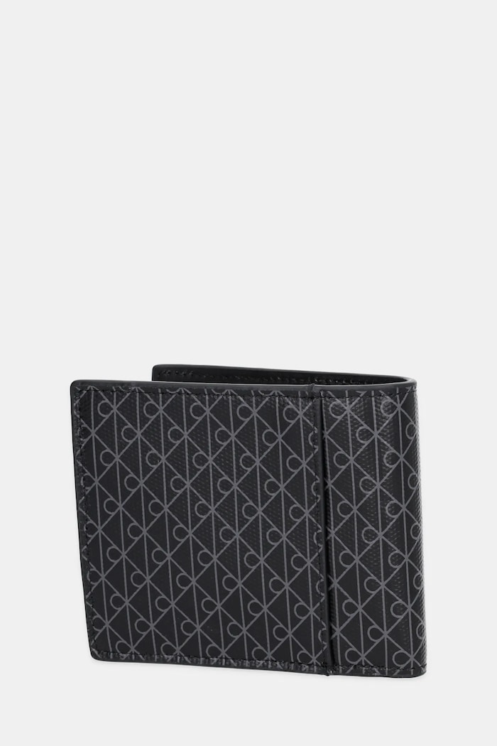 Calvin Klein портфейл мъжки от кожа LV04D1085G черен SS26