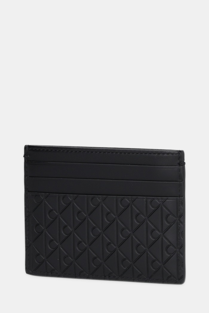 Δερμάτινη θήκη για κάρτες Calvin Klein LV04D1128G μαύρο AW25
