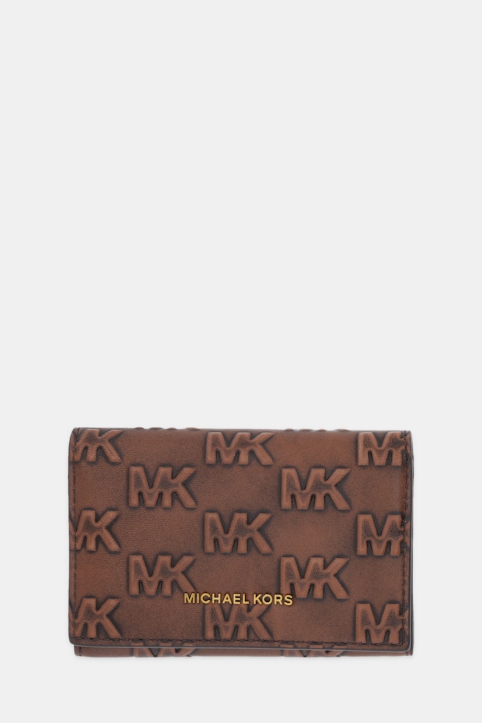 Michael Kors portofel de piele piele maro 39F5GHDD6L