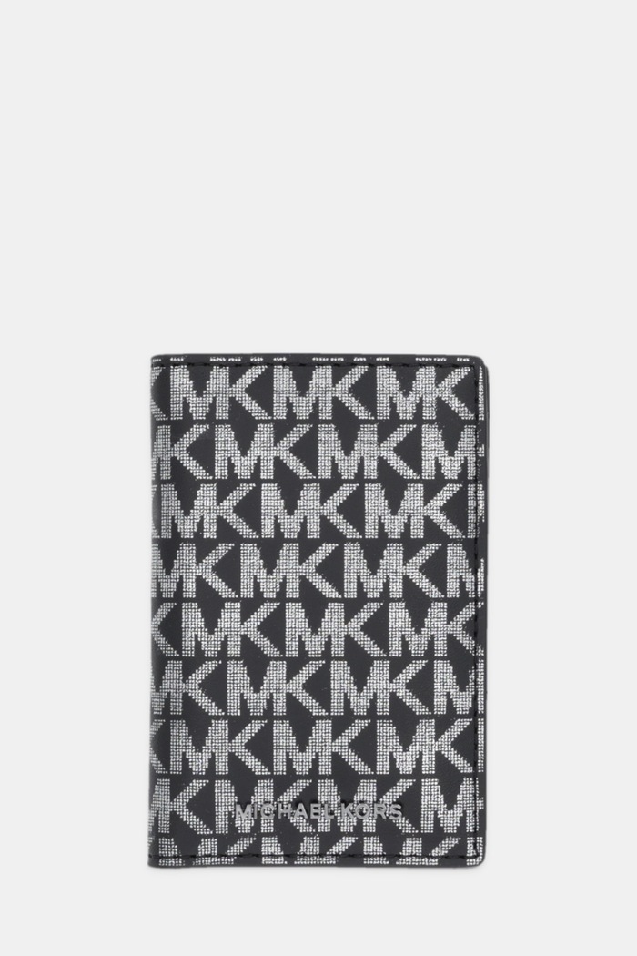 Etui za kartice Michael Kors etui za kartice črna 39F5LHDD1L