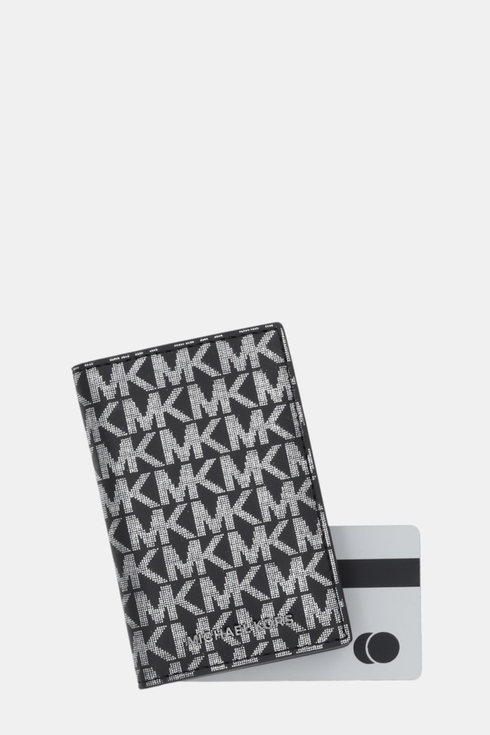 Etui za kartice Michael Kors črna 39F5LHDD1L