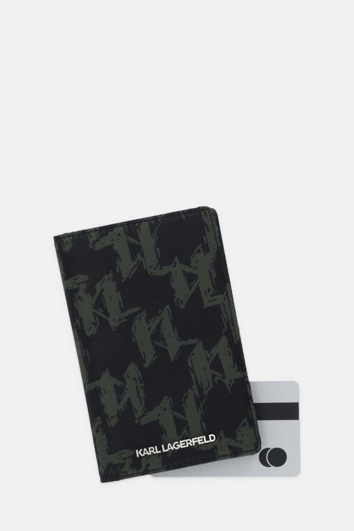 Akcesoria Karl Lagerfeld portfel K/MONOGRAM A4M32049 czarny
