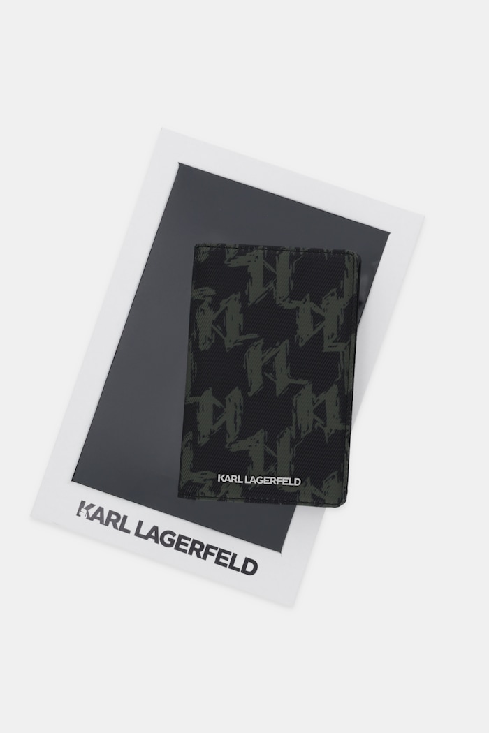 Karl Lagerfeld portfel K/MONOGRAM A4M32049 czarny