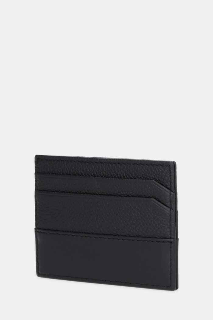 Кожаный чехол на карты HUGO Quantic_Cardcase 50548764 чёрный SS26