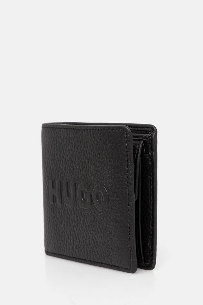 HUGO bőr pénztárca 50552795 fekete AW25