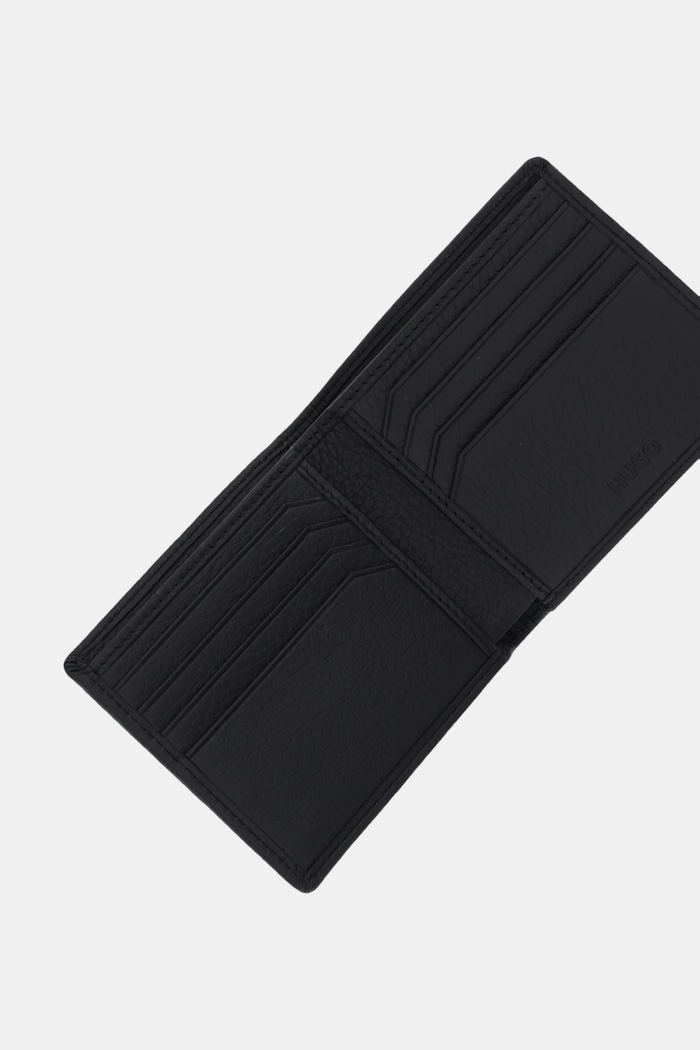 Kožni novčanik HUGO New Ethon HI BL_8CC crna 50552811