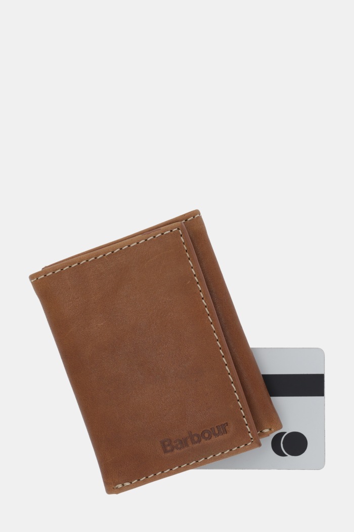 Usnjena denarnica Barbour rjava MLG0076