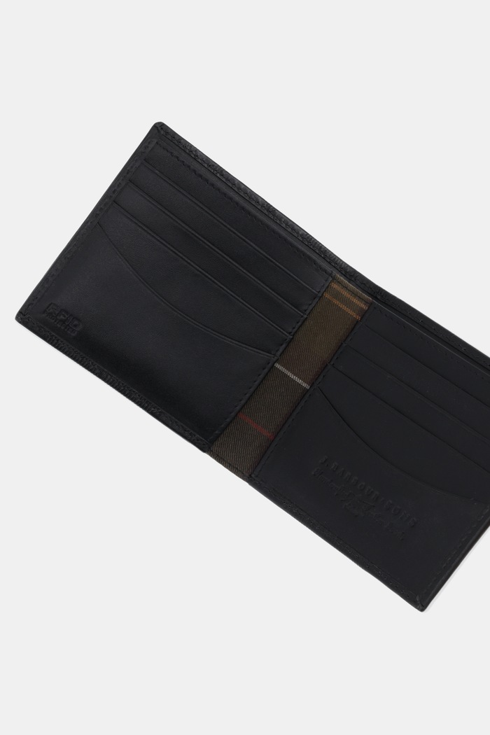 Doplňky Barbour Kožená peněženka Barbour MLG0077 černá