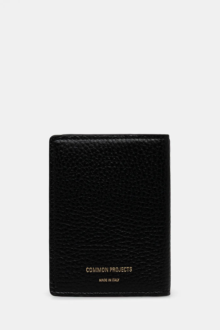 Usnjen etui za kartice Common Projects Card Holder Wallet etui za kartice črna 9174.7001