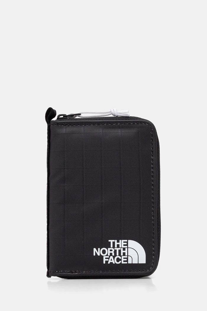 Denarnica The North Face Base Camp Voyager Sintetični črna NF0A81BK53R1