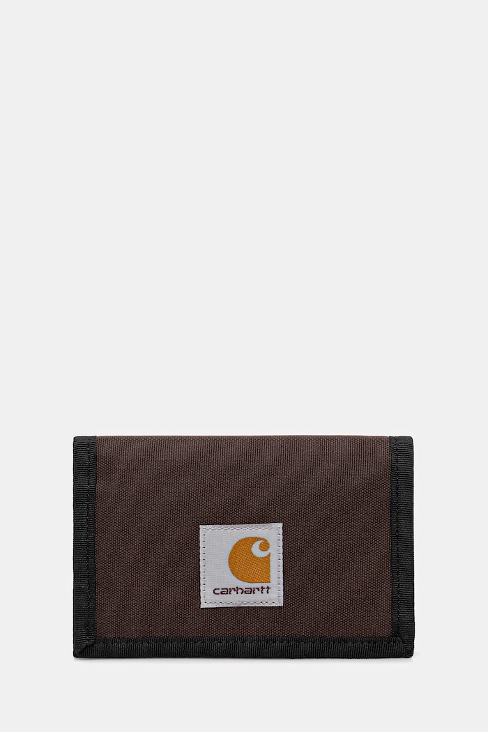 Carhartt WIP portafoglio Alec Wallet piccola impronta marrone I031471.33HXX