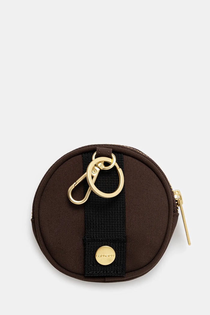 Peněženka Carhartt WIP Clarton Zip Wallet I033780.47XX hnědá AW25