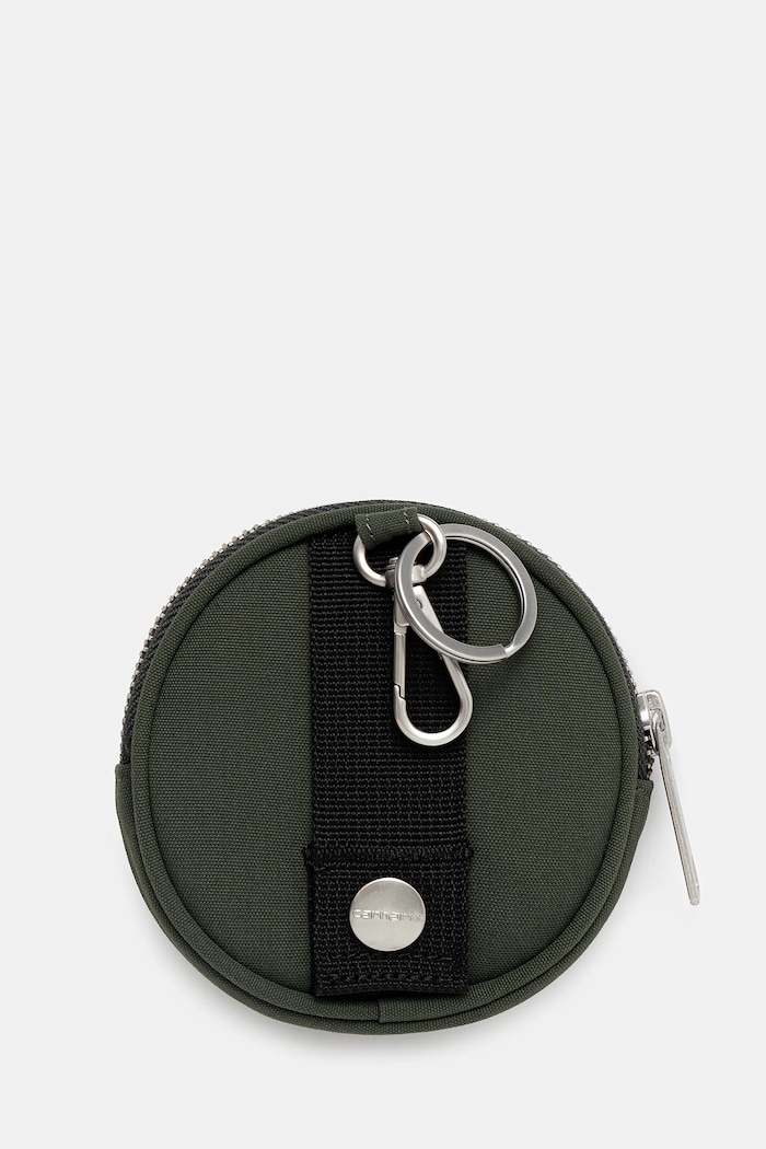 Carhartt WIP portafoglio Clarton Zip Wallet I033780.2ZXXX verde AW25