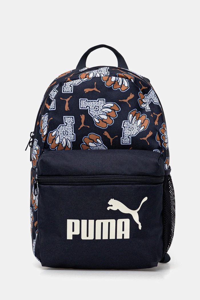 Puma Ghiozdan copii PUMA PHASE AOP Small Backpack bleumarin 091324.9BYA