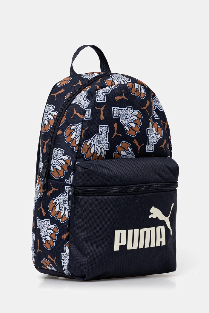Puma Ghiozdan copii PUMA PHASE AOP Small Backpack 091324.9BYA bleumarin AW25