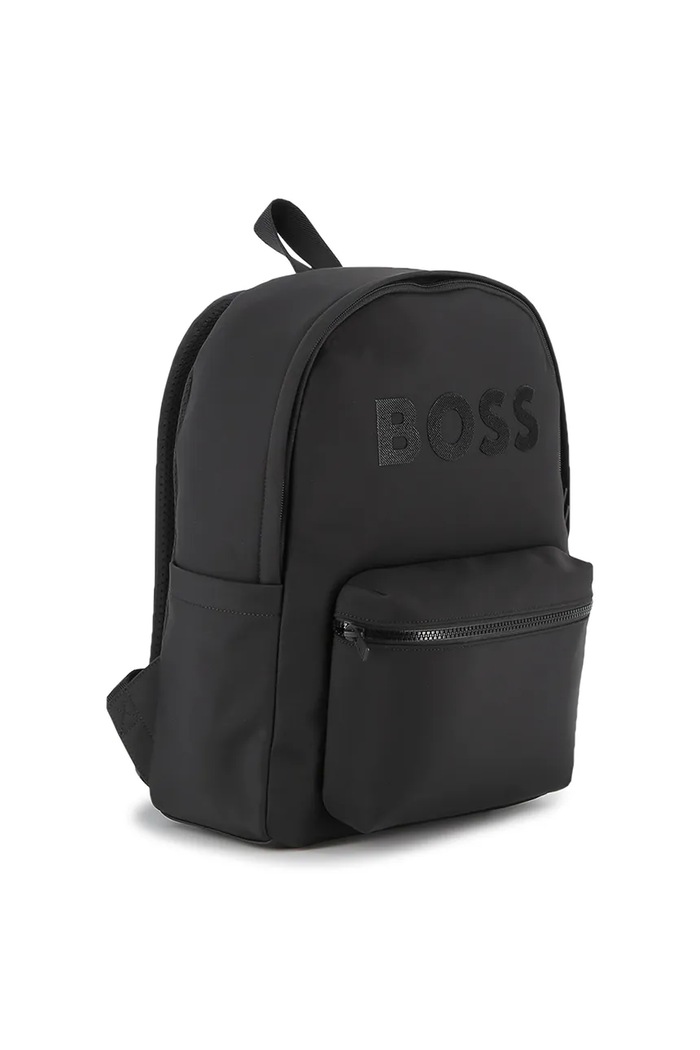 BOSS Ghiozdan copii J52714 negru AW25