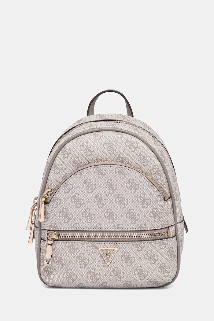 Ruksak Guess MANHATTAN imitácia lakovanej kože béžová HWSG71.18320