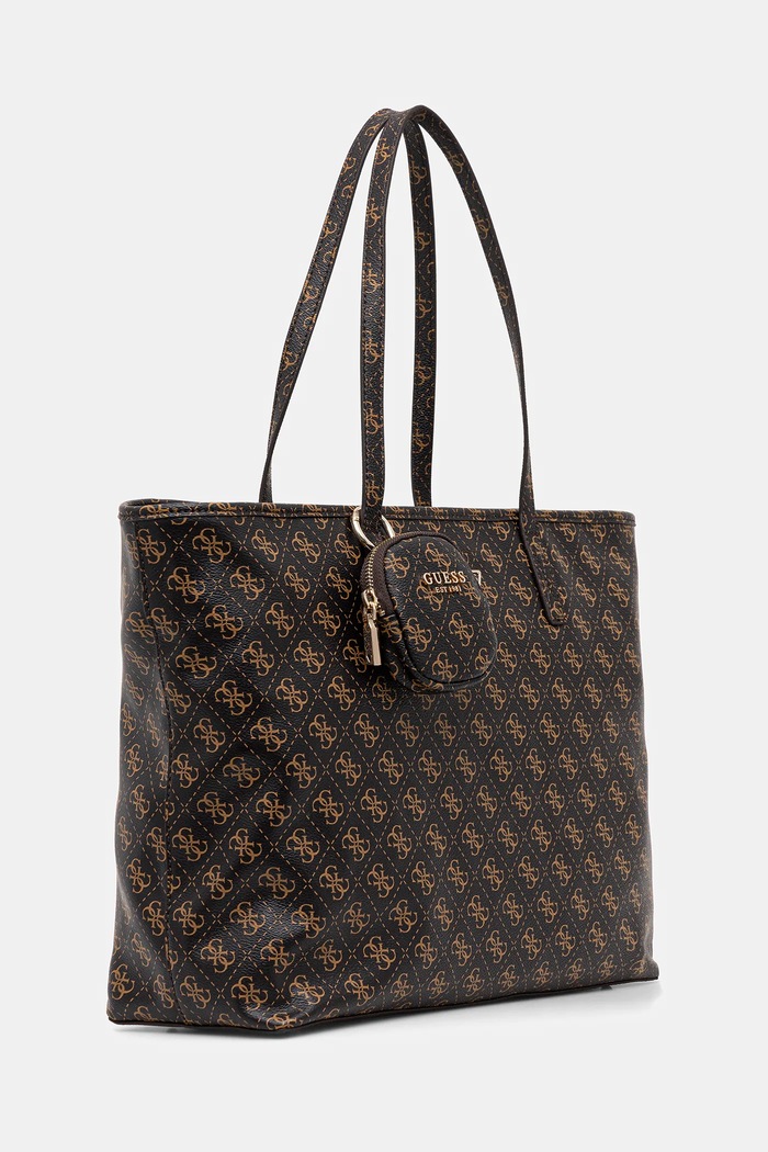 Guess poșetă POWER PLAY HWQG71.24240 maro AW25