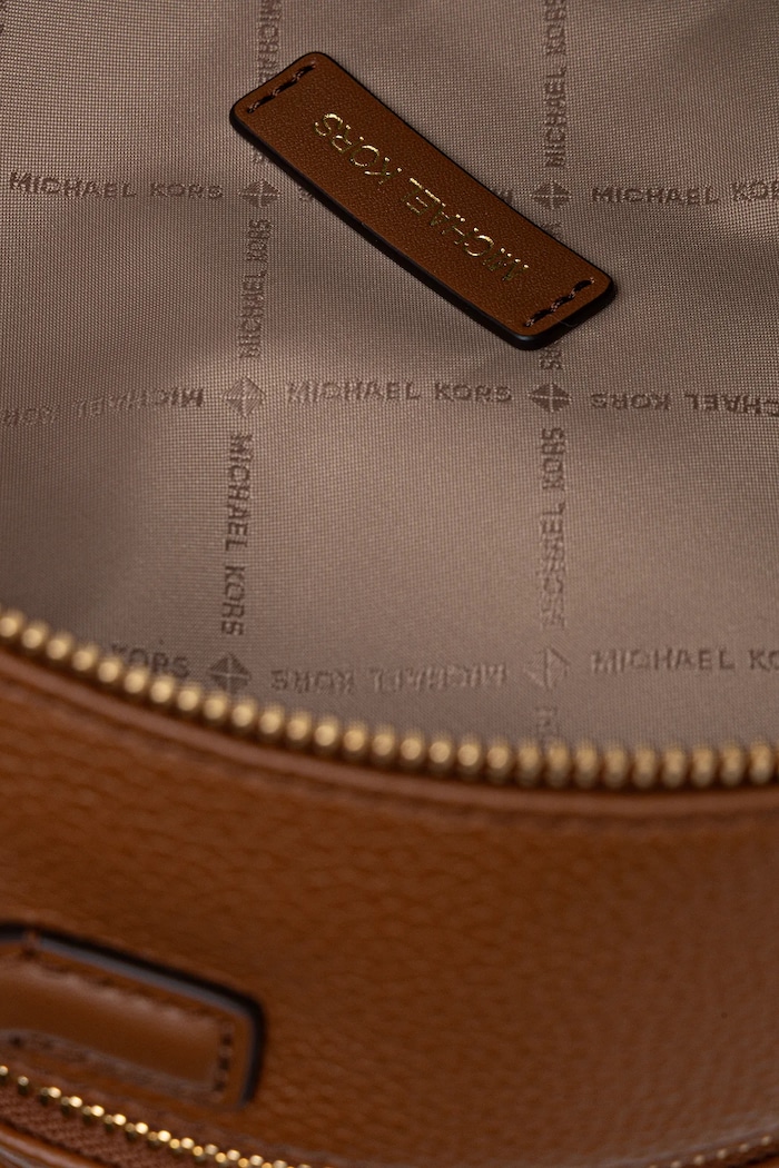 Ghiozdan de piele SABLE MICHAEL Michael Kors maro 30T5G3XB2L