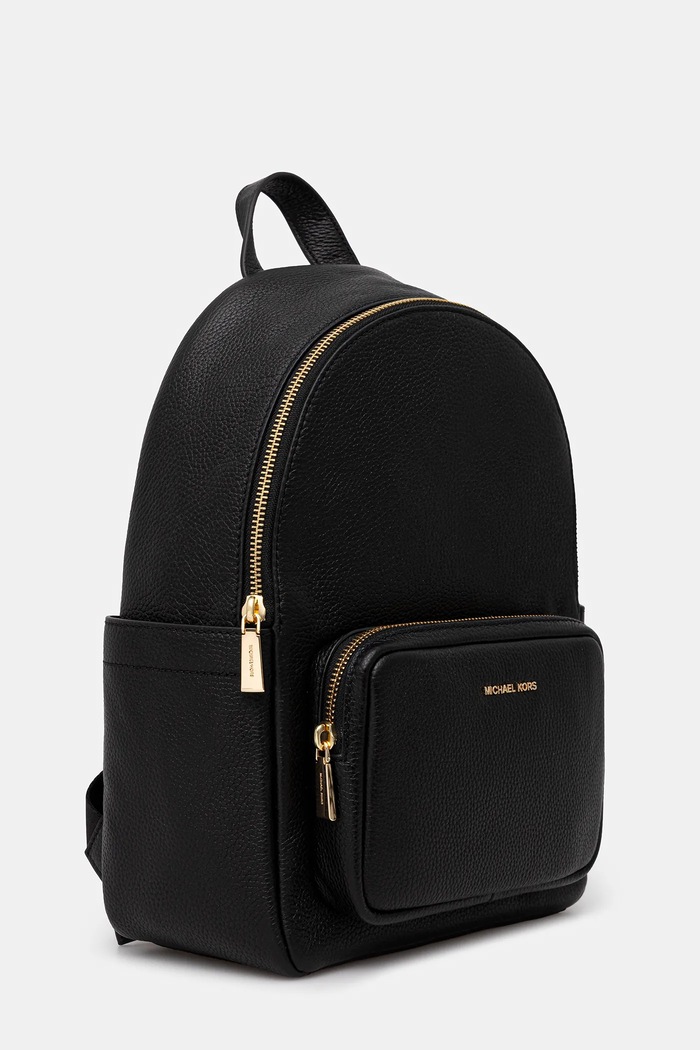 Kožený batoh MICHAEL Michael Kors TANNER 30T5GTNB2L černá AW25