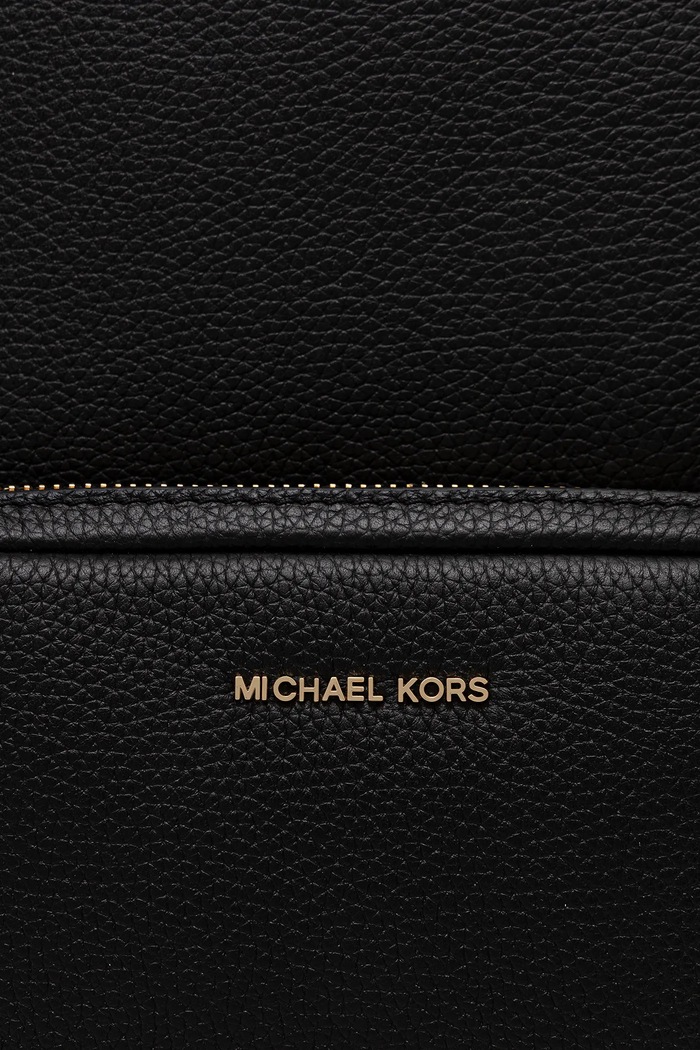 Kožený batoh MICHAEL Michael Kors TANNER černá 30T5GTNB2L