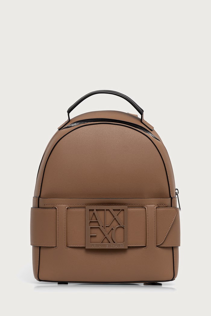 Armani Exchange městský batoh dámský z imitace kůže béžová XW001204.AF13672
