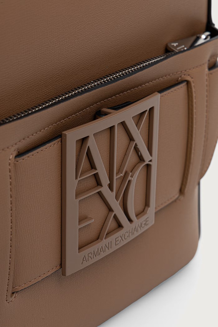 Armani Exchange městský batoh dámský z imitace kůže béžová XW001204.AF13672