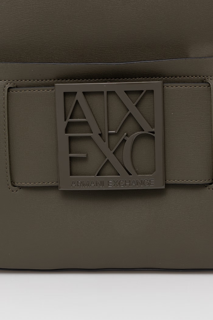 Armani Exchange Mestský ruksak dámsky z imitácie kože zelená XW001204.AF13672