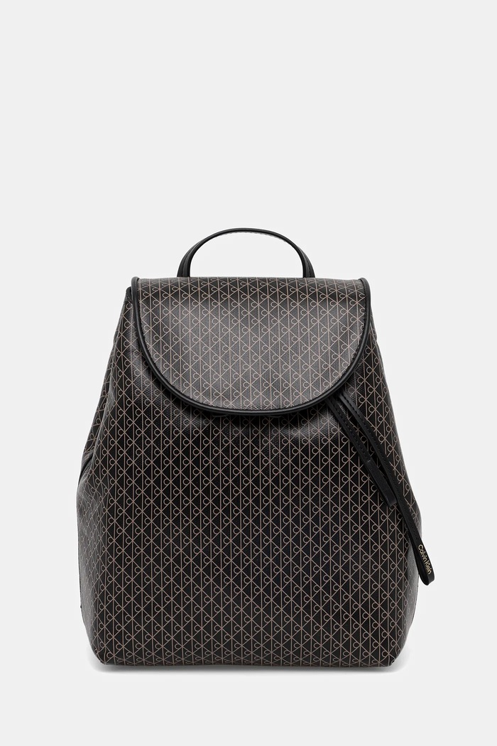 Ruksak Calvin Klein vzorovaný hnedá LV04F3271G