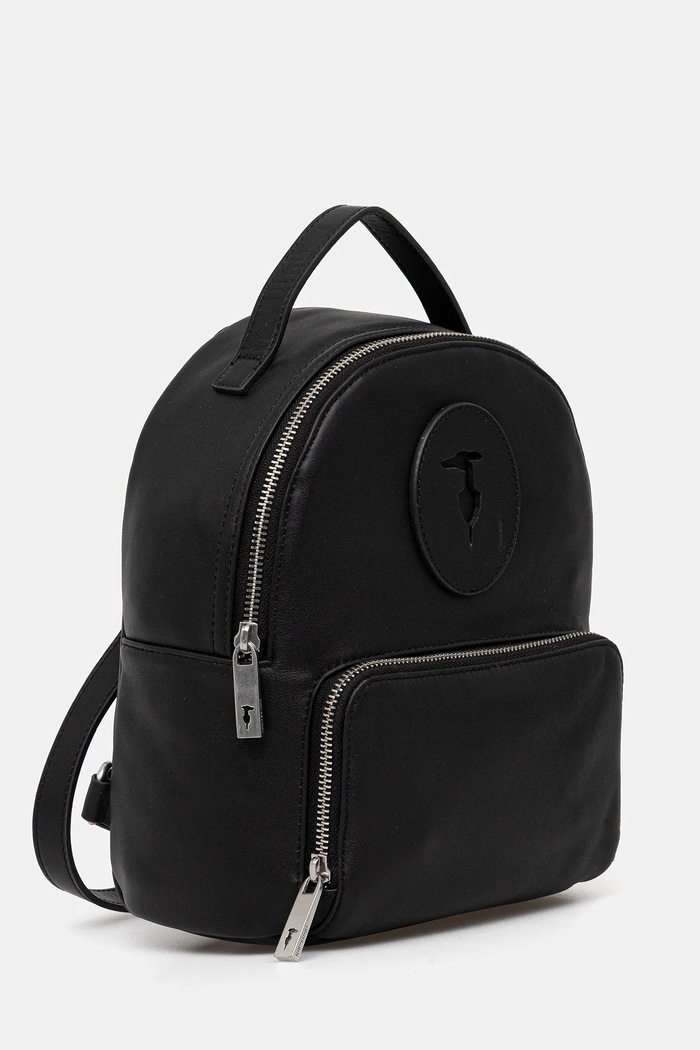Kožený batoh Trussardi Z658E006087N černá AW25