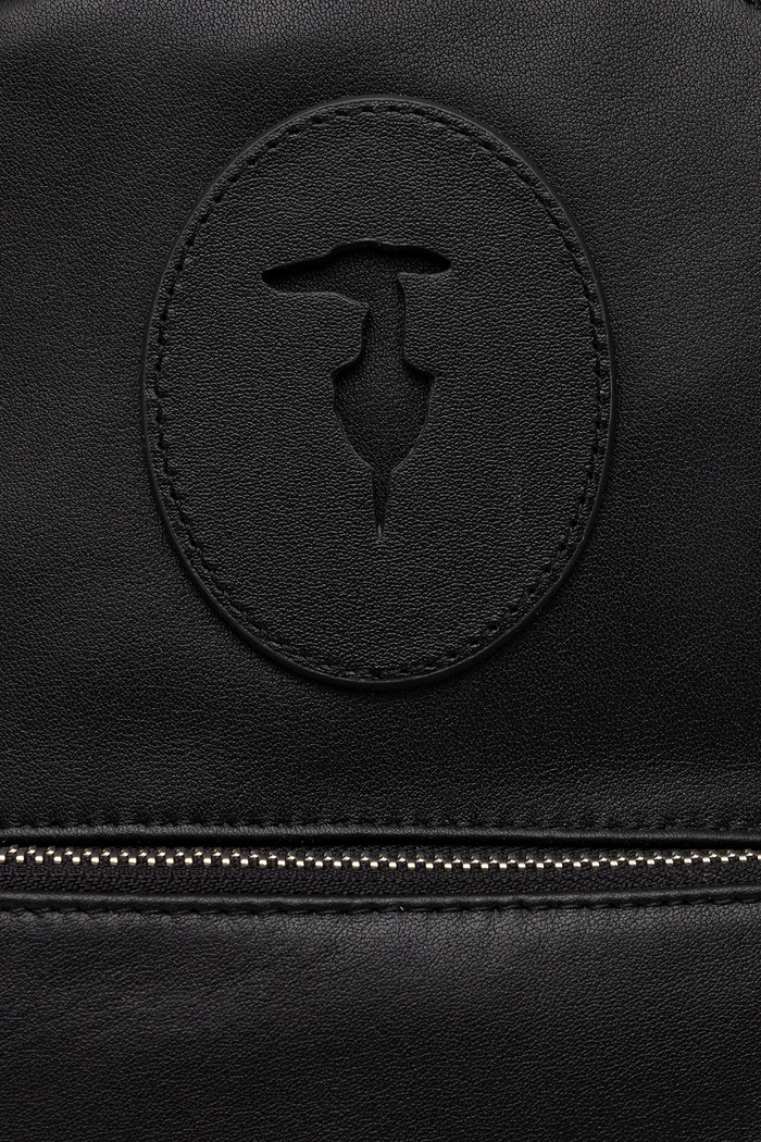 Kožený batoh Trussardi černá Z658E006087N