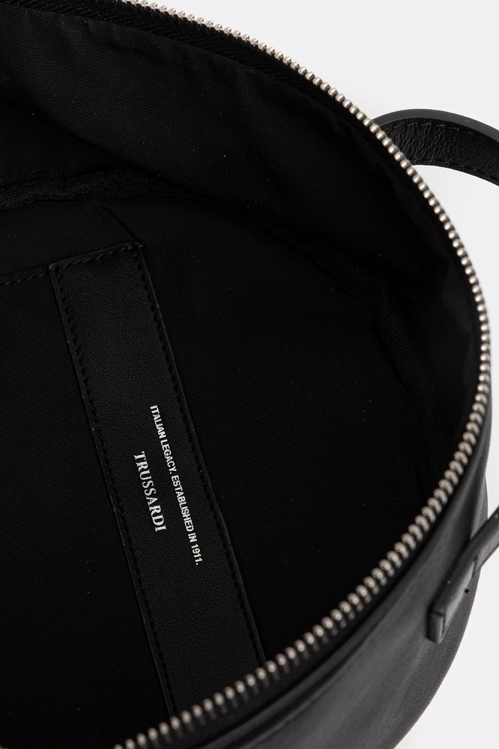 Kožený batoh Trussardi Z658E006087N černá