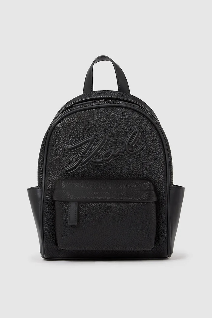 Karl Lagerfeld rucsac K/SKUARE nu incape in A4 negru A4W30057