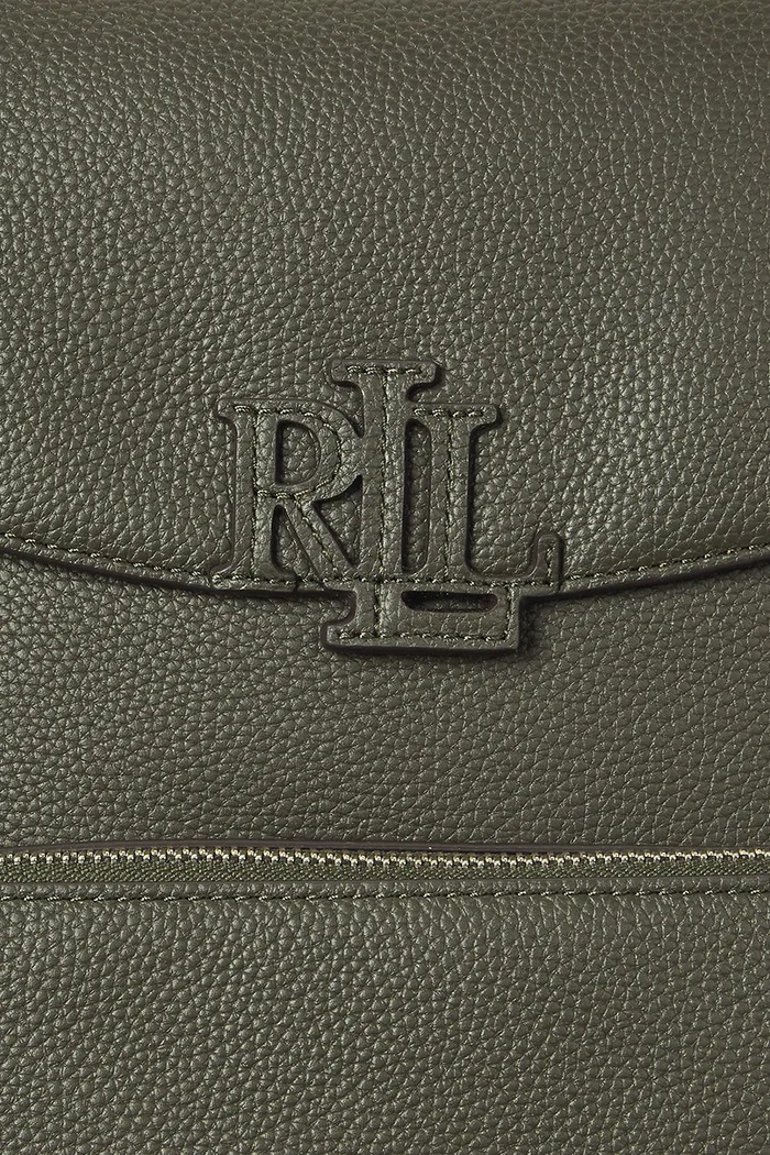 Lauren Ralph Lauren bőr hátizsák 431969355 zöld