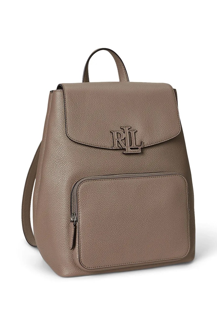 Kožený batoh Lauren Ralph Lauren 431969355 hnědá AW25