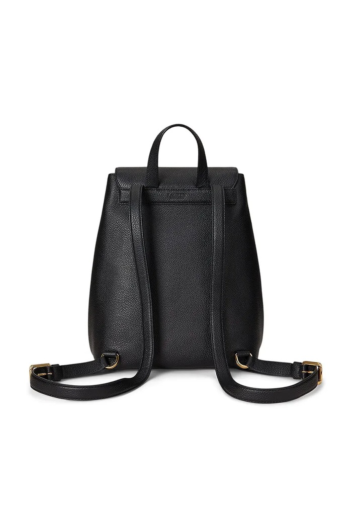 Accesorii Lauren Ralph Lauren ghiozdan de piele 431969355 negru