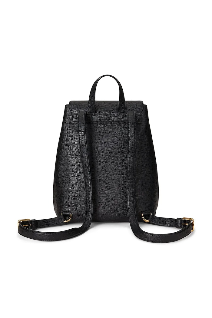Accesorii Lauren Ralph Lauren ghiozdan de piele 431969355 negru