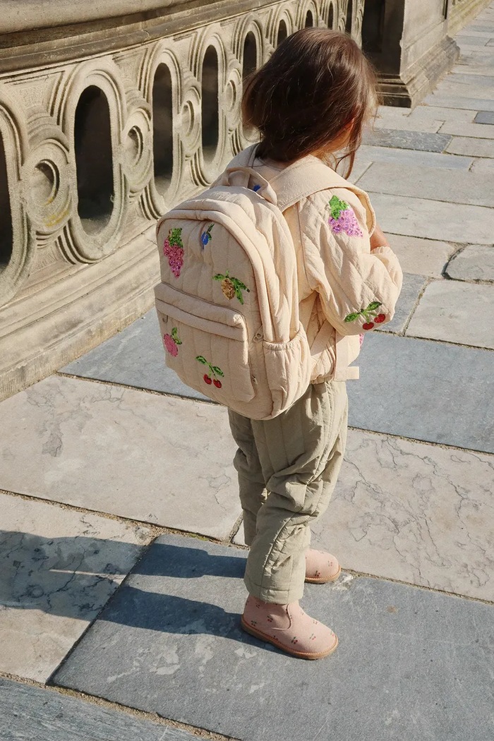Konges Sløjd ghiozdan copii JUNO QUILTED SEQUIN BACKPACK MIDI KS103554.9BYA